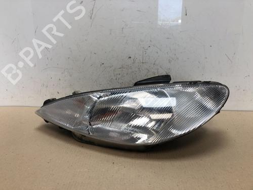 Used Left headlight Left headlight PEUGEOT 206 Hatchback (2A/C) 1.4 i (75 hp) 15344006 15344006