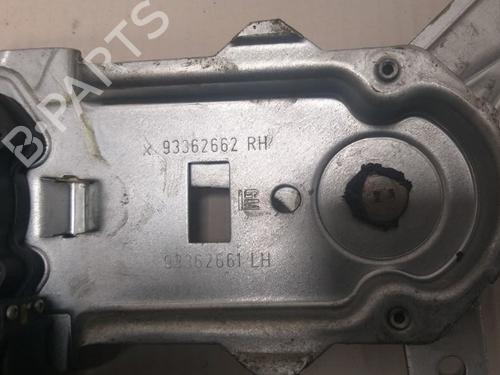 Rudehejsemekanisme Højre foran OPEL MERIVA A MPV (X03) 1.7 DTI (E75) | BP15649728C23 