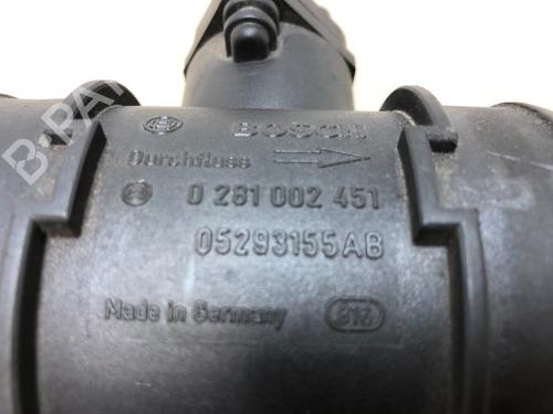 Mass air flow sensor CHRYSLER VOYAGER IV (RG, RS) 2.8 CRD | BP15298310M95 
