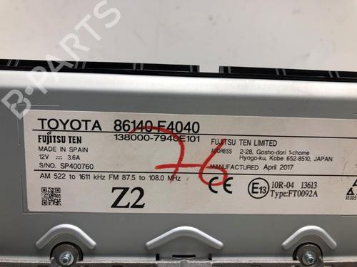 Electronic module TOYOTA C-HR (_X1_) 1.8 Hybrid (ZYX10_, ZYX11_, ZYX10R, ZYX11R) | BP37207920M83 - Image 6