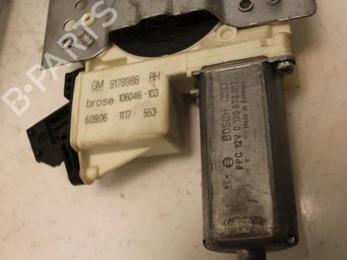 Front right window mechanism OPEL VECTRA C Estate (Z02) 1.9 CDTI (F35) | BP15767287C23 