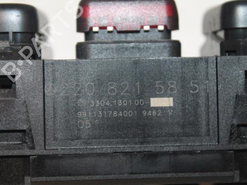 Warning switch MERCEDES-BENZ S-CLASS (W220) S 320 (220.065, 220.165) | BP15307820I22 