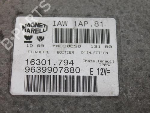 Engine control unit (ECU) PEUGEOT 206 Hatchback (2A/C) 1.4 i | BP15308054M57 