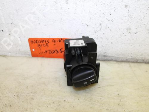 Used Headlight switch MERCEDES-BENZ A-CLASS (W169) A 180 CDI (169.007, 169.307) (109 hp) 15303614