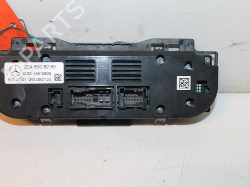 Climate control MERCEDES-BENZ C-CLASS (W204) C 220 CDI (204.008) | BP15306376I5 