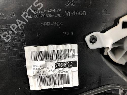 Rear left panel PEUGEOT 2008 I (CU_) 1.2 THP 110 / PureTech 110 | BP37205548C60 - Image 6