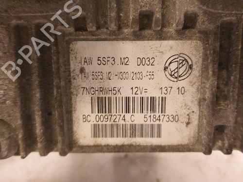 Used Engine control unit (ECU) FIAT GRANDE PUNTO (199_) 1.4 (199AXB11, 199AXB1A, 199BXB1A, 199AXL1A) (77 hp) 15339230