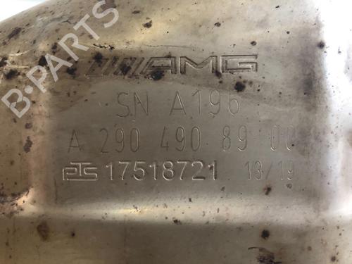 Exhaust system MERCEDES-BENZ AMG GT (C190) GT C (190.380) | BP15830076M121 