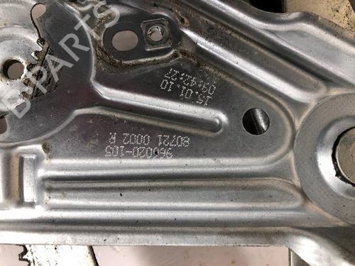 Front left window mechanism RENAULT MEGANE III Hatchback (BZ0/1_, B3_) 1.6 16V (BZ0H) | BP37207127C22  - Image 5