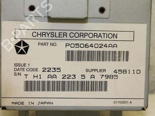 Used Radio CHRYSLER 300C (LX, LE) 3.0 CRD (218 hp) 15304800