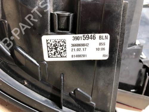 Right taillight OPEL ASTRA K (B16) 1.4 Turbo (68) | BP17954645C35 