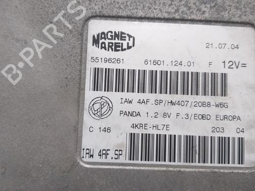 Engine control unit (ECU) FIAT PANDA (169_) 1.2 (169.AXB11, 169.AXB1A) | BP15298944M57 