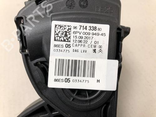 Pedal PEUGEOT 2008 I (CU_) 1.2 THP 110 / PureTech 110 | BP37210017I4 - Image 5
