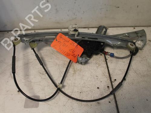 Used Front left window mechanism PEUGEOT 206 Hatchback (2A/C) 1.4 i (75 hp) 15307179