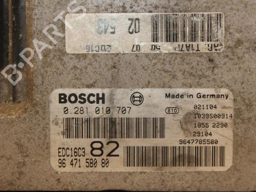 Engine control unit (ECU) PEUGEOT 206 Hatchback (2A/C) 1.4 HDi eco 70 | BP15323911M57 