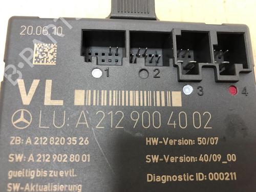 Electronic module MERCEDES-BENZ E-CLASS (W212) E 200 CDI / BlueTEC (212.005, 212.006) | BP16120560M83 