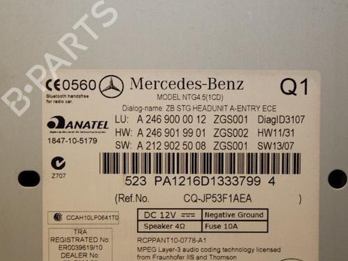 Electronic module MERCEDES-BENZ A-CLASS (W176) A 180 CDI / d (176.012) | BP15323386M83 