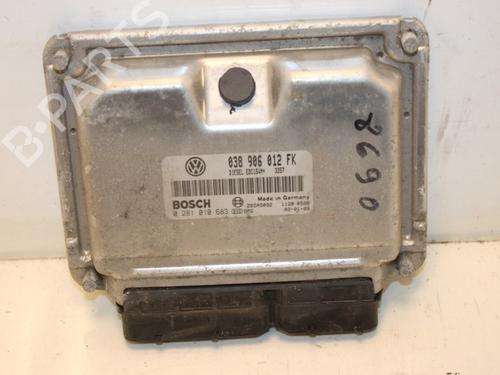 Used Engine control unit (ECU) SEAT LEON (1M1) 1.9 TDI (110 hp) 15315323