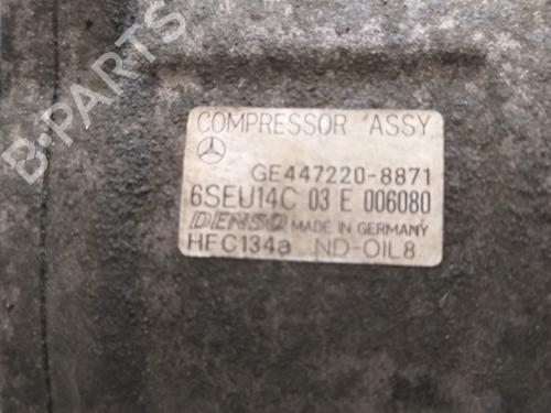 AC compressor MERCEDES-BENZ A-CLASS (W168) A 160 (168.033, 168.133) | BP15343443M34 