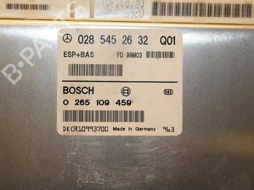ESP ECU MERCEDES-BENZ A-CLASS (W168) A 160 (168.033, 168.133) | BP15324733M58 