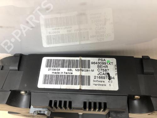 Climate control PEUGEOT 307 Break (3E) 1.6 16V | BP15538017I5