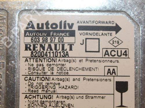 Kollisjonspute styreenhet RENAULT SCÉNIC II (JM0/1_) 1.6 (JM0C, JM0J, JM1B) | BP15319671M53 