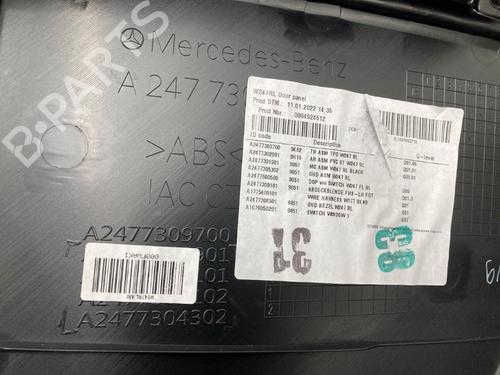 Rear left panel MERCEDES-BENZ B-CLASS Sports Tourer (W247) B 200 d (247.012) | BP37211322C60 - Image 5