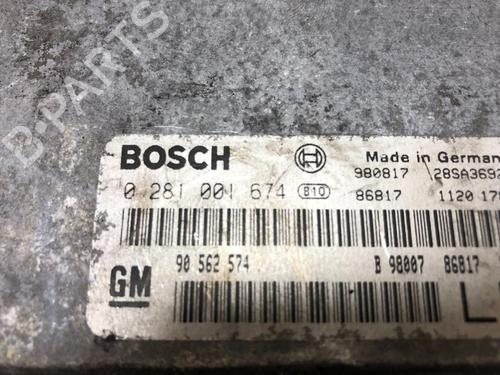 Engine control unit (ECU) OPEL ASTRA G Hatchback (T98) 2.0 DI (F08, F48) | BP15334355M57 