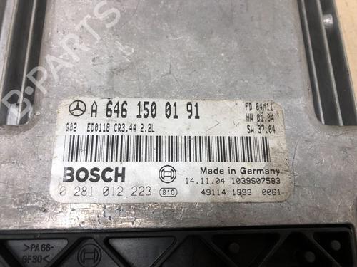 Engine control unit (ECU) MERCEDES-BENZ E-CLASS (W211) E 200 CDI (211.004) | BP15296990M57 