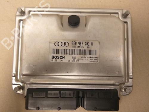 Engine control unit (ECU) AUDI A4 B6 Avant (8E5) 2.5 TDI | BP15531229M57 
