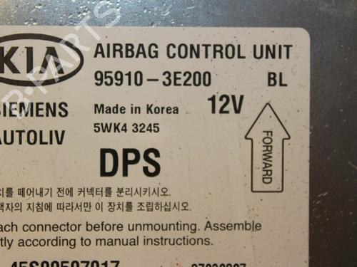 ECU airbags KIA SORENTO I (JC) 2.5 CRDi 4WD | BP15324500M53 