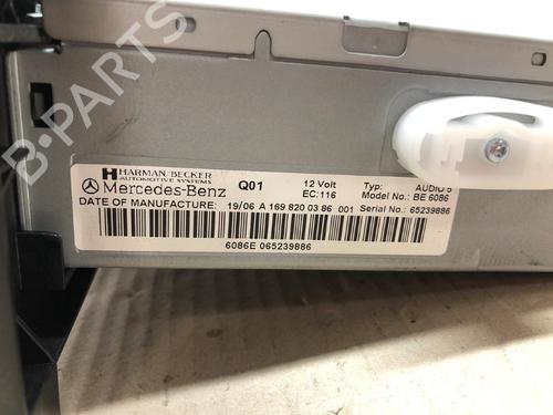 Radio MERCEDES-BENZ A-CLASS (W169) A 200 (169.033, 169.333) | BP16186485E6 