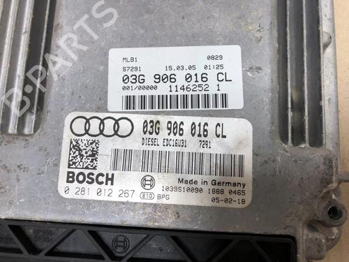 Engine control unit (ECU) AUDI A4 B7 (8EC) 2.0 TDI 16V | BP15537561M57 