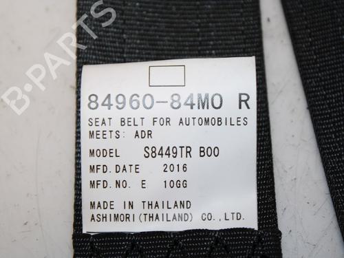 Rear right seatbelt SUZUKI CELERIO (LF) 1.0 (AVK310) | BP15335692I28 