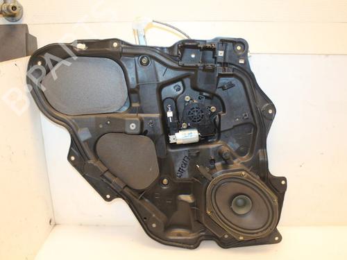 Rudehejsemekanisme venstre bagtil MAZDA 3 (BK) 1.6 (BK14) (105 hp) 15320187