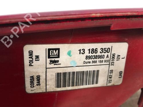 Left taillight OPEL CORSA D (S07) 1.2 (L08, L68) | BP15537945C34 