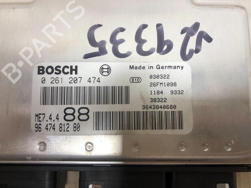 Used Engine control unit (ECU) PEUGEOT 307 SW (3H) 1.6 16V (109 hp) 15535201
