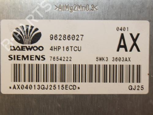 Gearbox control unit DAEWOO REZZO (U100) 2.0 | BP15323846M52 - Image 4