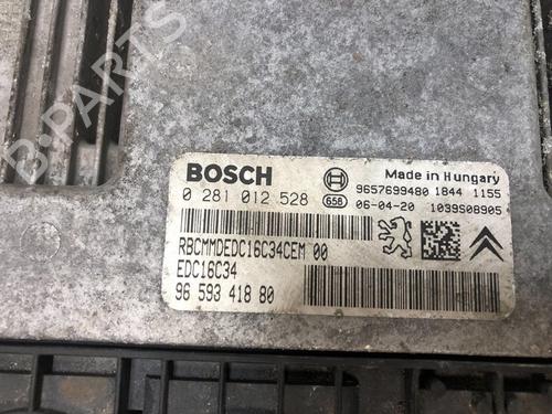 Engine control unit (ECU) PEUGEOT 206 Hatchback (2A/C) 1.4 HDi eco 70 | BP15535191M57 