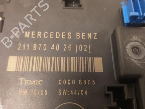 Elektronische module MERCEDES-BENZ E-CLASS (W211) E 220 CDI (211.006) | BP15340467M83 