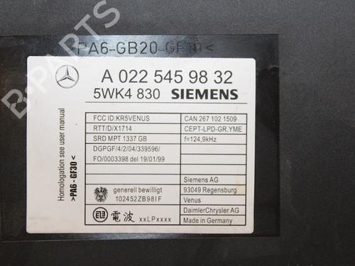 Other MERCEDES-BENZ S-CLASS (W220, V220) S 600, S 600 L (220.878, 220.178) | BP15321624O1 