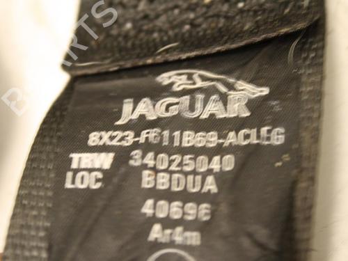 Rear left seatbelt JAGUAR XF I (X250) 4.2 | BP15336585I29 