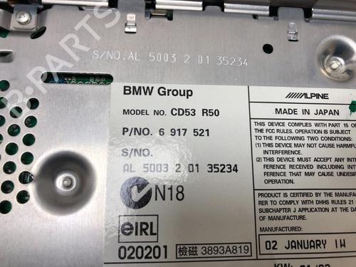 Radio MINI MINI (R50, R53) One | BP15537330E6 