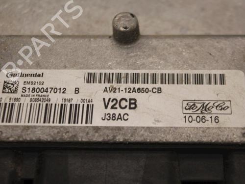 Used Engine control unit (ECU) FORD FIESTA VI (CB1, CCN) 1.25 (82 hp) 15335539