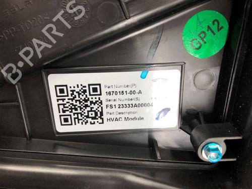 Heater matrix box TESLA MODEL Y (5YJY) EV Rear-Wheel Drive | BP37210543M61 - Image 6