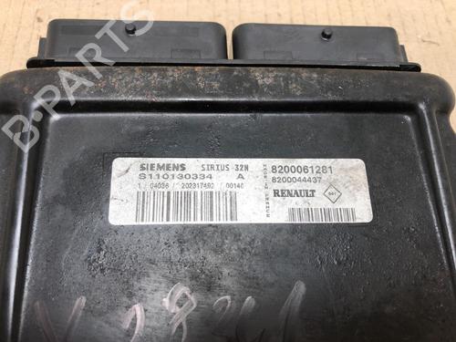 Engine control unit (ECU) RENAULT CLIO II (BB_, CB_) 1.4 (B/CB0C, B/CB0S) | BP15533575M57 