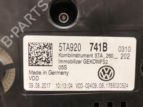 Instrument cluster VW TOURAN (5T1) 2.0 TDI | BP37214882C47 - Image 6