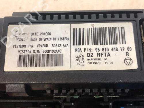Climate control PEUGEOT 407 SW (6E_, 6D_) 1.6 HDi 110 | BP15538205I5 