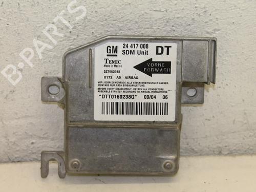 Used ECU airbags OPEL COMBO Box Body/MPV 1.7 DI 16V (65 hp) 15304941