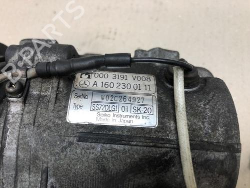 AC compressor SMART CABRIO (450) 0.6 (S1OLA1, 450.441, 450.442, 450.443) | BP15346236M34 